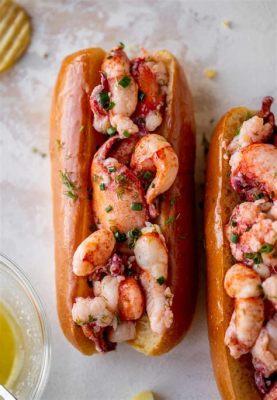 Lobster Rolls: Experience the Sweet Delicacy of Fresh Lobster Meets the Crisp Indulgence of Toasted Brioche!