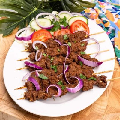  Spicy Suya Skewers: Experience Smoky Savory Deliciousness and Tangy Peppered Perfection!